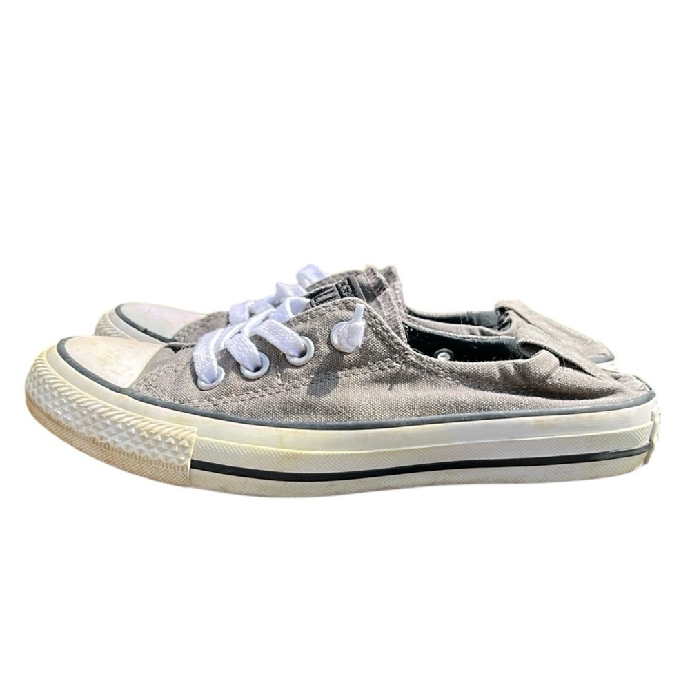Converse Women's Chuck Taylor All Star Shoreline Slip On, Gray Low-Top Sneakers - Picture 9 of 9